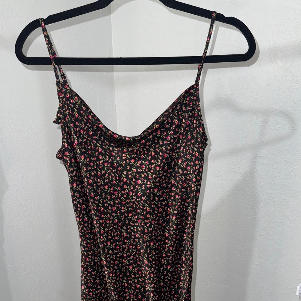 Floral Spaghetti Strap Dress